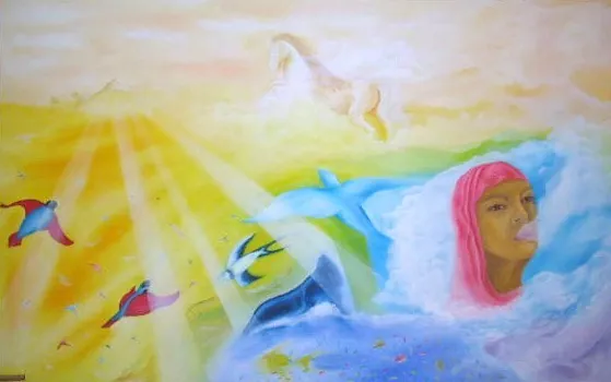 Aliento de Luz, Óleo sobre tela