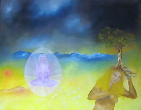 Sincronía, Óleo sobre tela